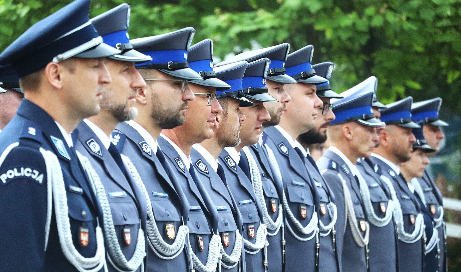 Święto Policji w Oświęcimiu. Podziękowania za pracę i awanse na wyższe stopnie