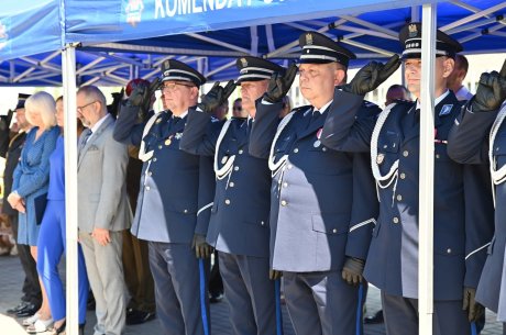 Święto Policji w Przasnyszu. Awanse, odznaczenia i piknik