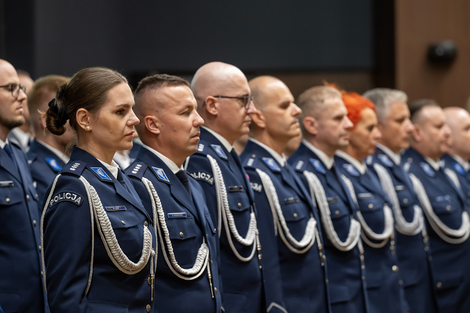 Święto Policji w Toruniu. Nagrody i awanse dla mundurowych