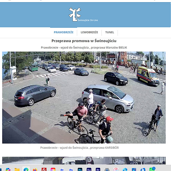 Świnoujście zakorkowane już na wjeździe