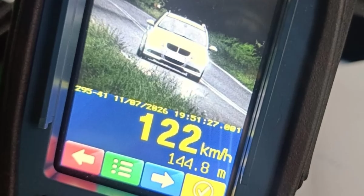 Szalony rajd BMW w Bliźnie. Pędził 120 km/h na pięćdziesiątce!