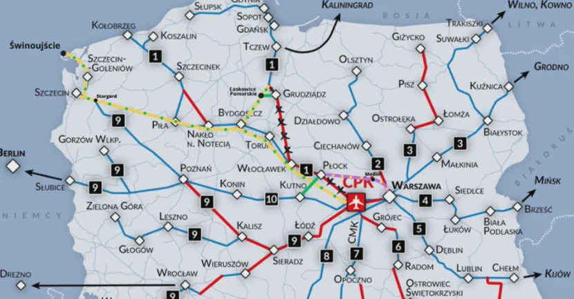Szczecin chce kolei dużych prędkości przez Bydgoszcz