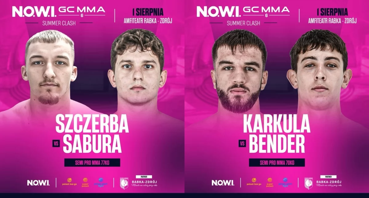 Szczerba i Karkula zawalczą na gali N.O.W.I. Game Changer MMA 6