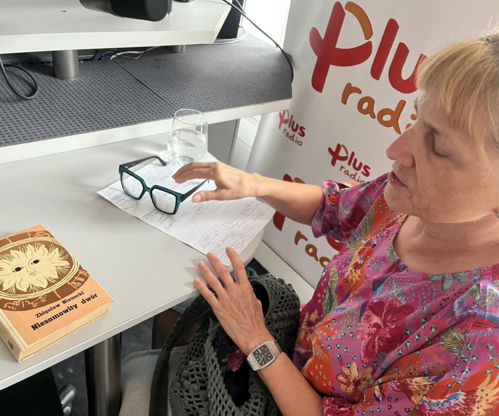 Małgorzata Pacholczyk w studiu Radioplus z książką Niesamowity dwór. O literackich szlakach posłuchasz na Radioplus.