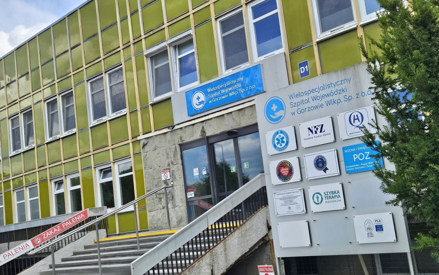 Szpital w Gorzowie przejdzie metamorfozę. Zniknie pomarańczowo-zielona elewacja