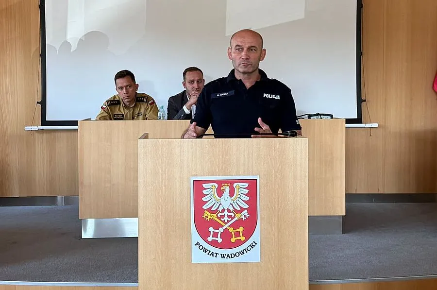 Sztab w Wadowicach ostrzy procedury na czas kryzysu. Chodzi o alarmy bombowe