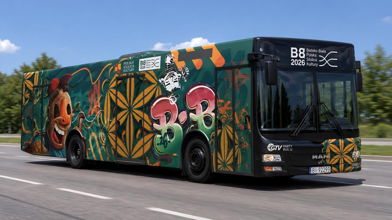 Taki autobus zatrzyma się w Poznaniu