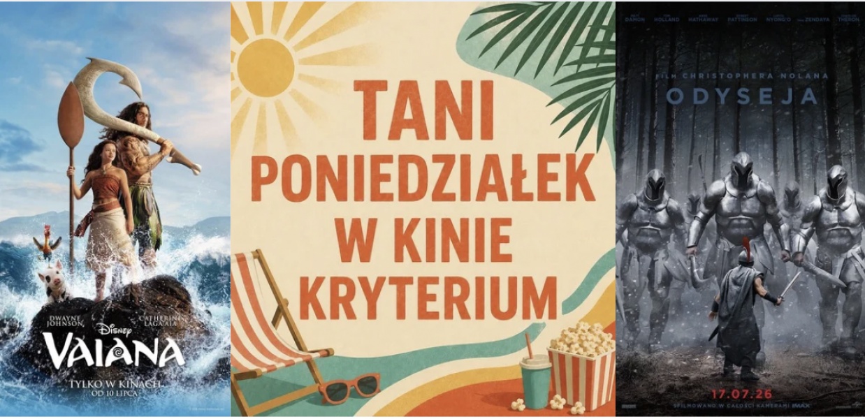 Tani Poniedziałek w Kinie Kryterium. Trzy filmy za 15 zł i „Bezpieczne Wakacje”