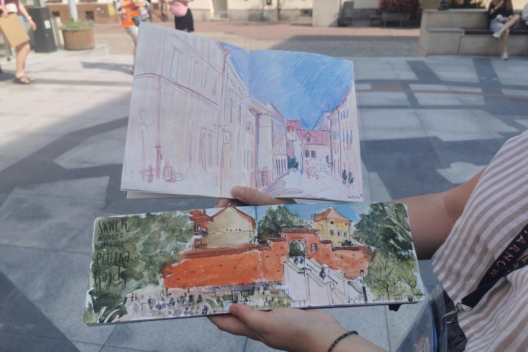 Tarnów stolicą urban sketchingu. Do miasta przyjechali rysownicy z całego świata