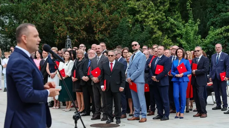 Uroczystość w Pałacu Prezydenckim