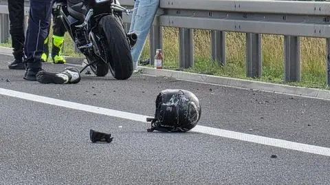 Tragedia na drodze, nie żyje młody motocyklista