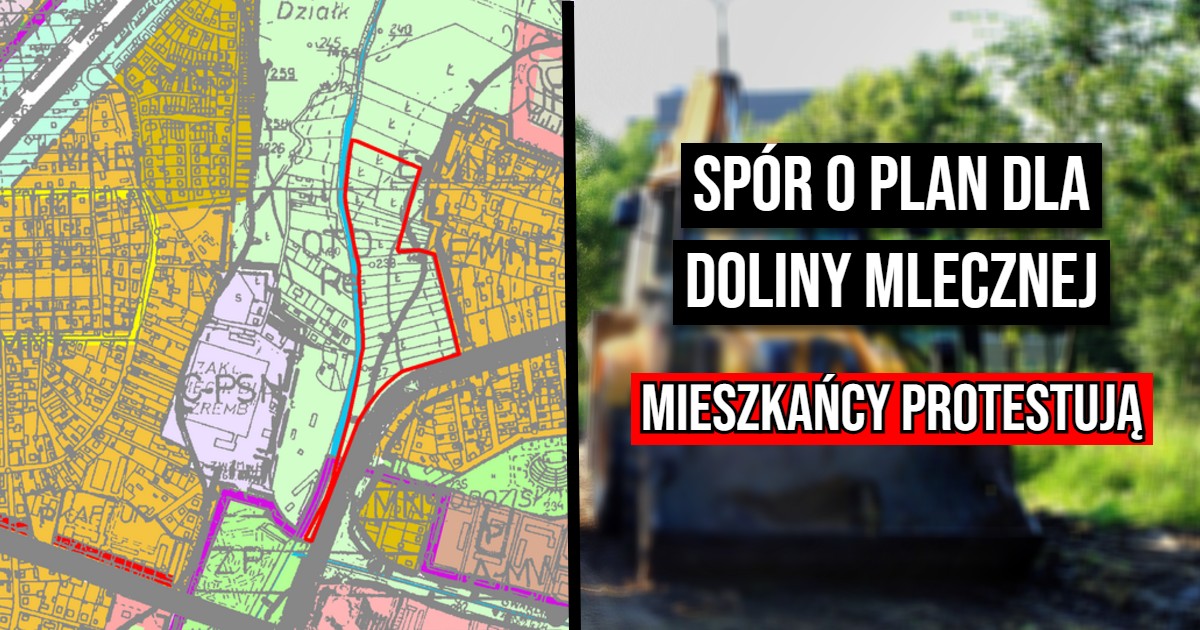 „To wywłaszczenie bez odszkodowania”. Spór o plan dla doliny Mlecznej. Miasto odpowiada mieszkańcom i radnym PiS