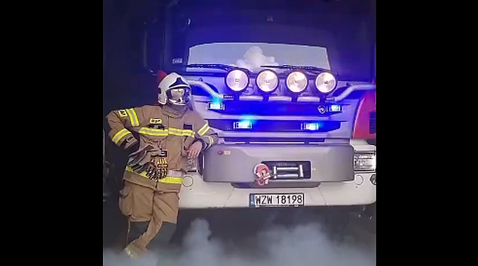 TOTALNA KOMPROMITACJA OSP POLICZNA! ZABRAKŁO HONORU?