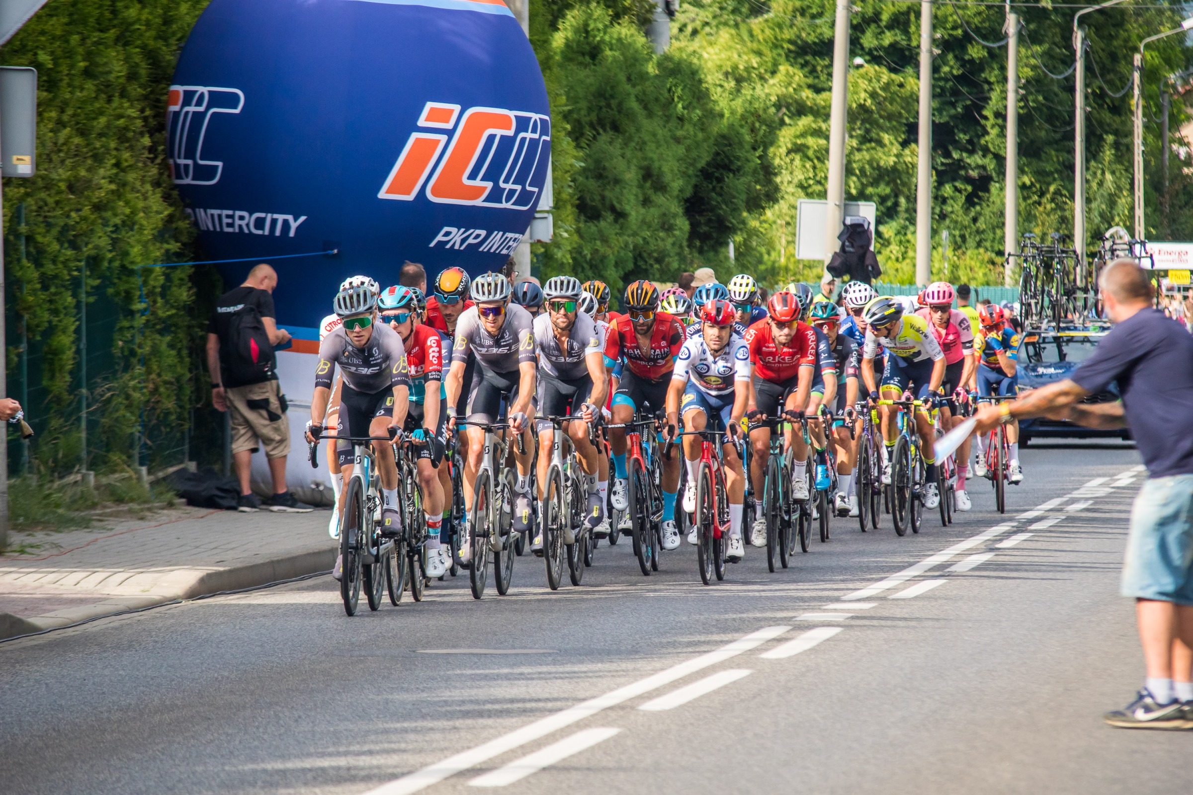 Tour de Pologne w Bielsku-Białej. Peleton przejedzie przez miasto w godzinach szczytu