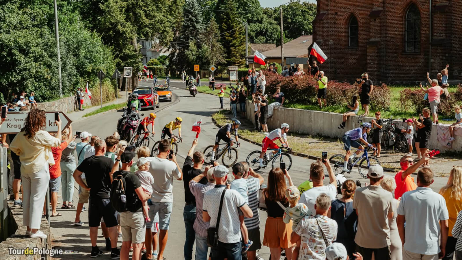 Tour de Pologne w Lubuskiem. Takich stref kibica nikt się nie spodziewał