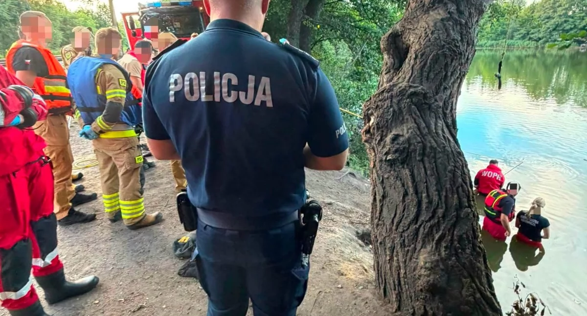 Tragedia nad wodą we Wrocławiu. Nie żyje 18-latek, który zniknął pod wodą w stawie przy ul. Królewieckiej
