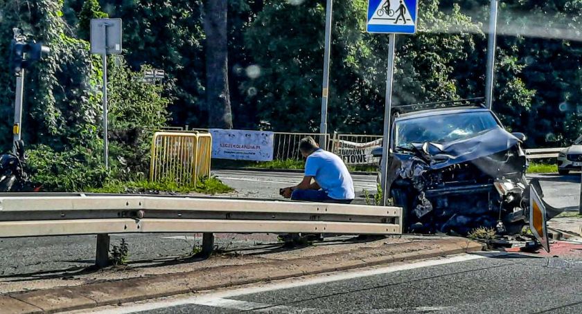 Tragedia w Długołęce. Motocyklista z Oleśnicy zginął po ucieczce przed policją
