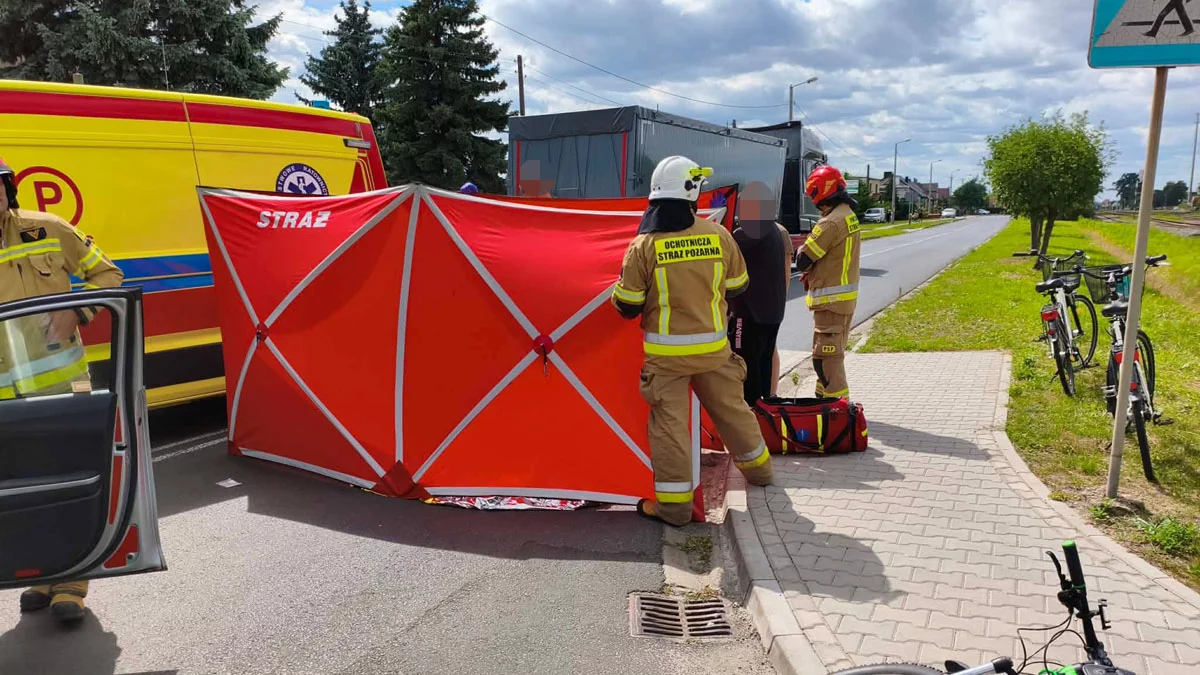 Tragedia w okolicy przejazdu kolejowego. Nie żyje starsza kobieta