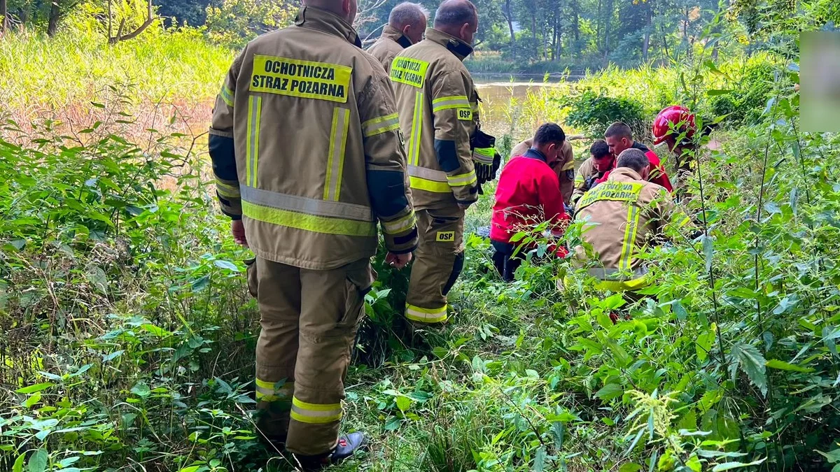 Tragedia w parku w Osieku. Nie żyje mężczyzna