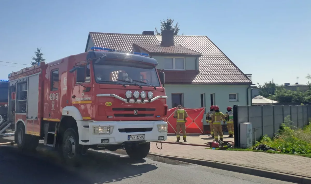 Tragiczny finał pożaru w Wielkopolsce