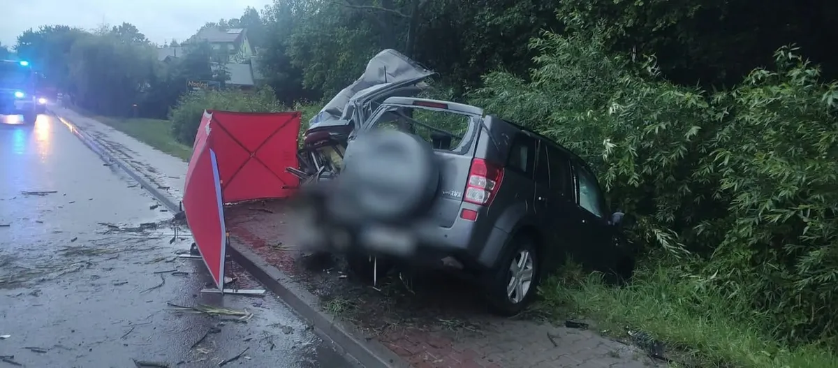 Tragiczny wypadek na Podhalu. Świadkowie walczyli o życie mężczyzny