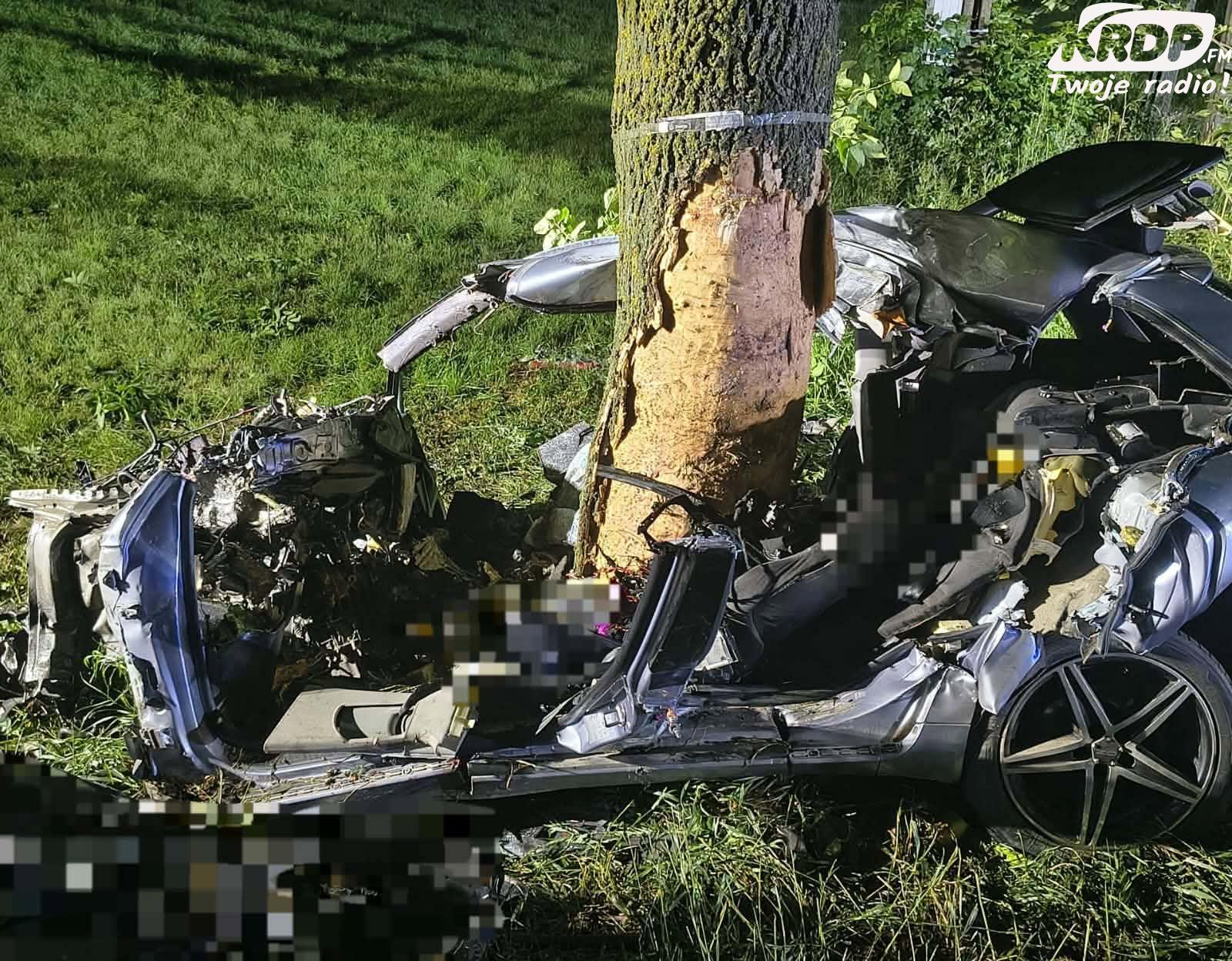 Tragiczny wypadek pod Płockiem. Nie żyje 44-letni mężczyna