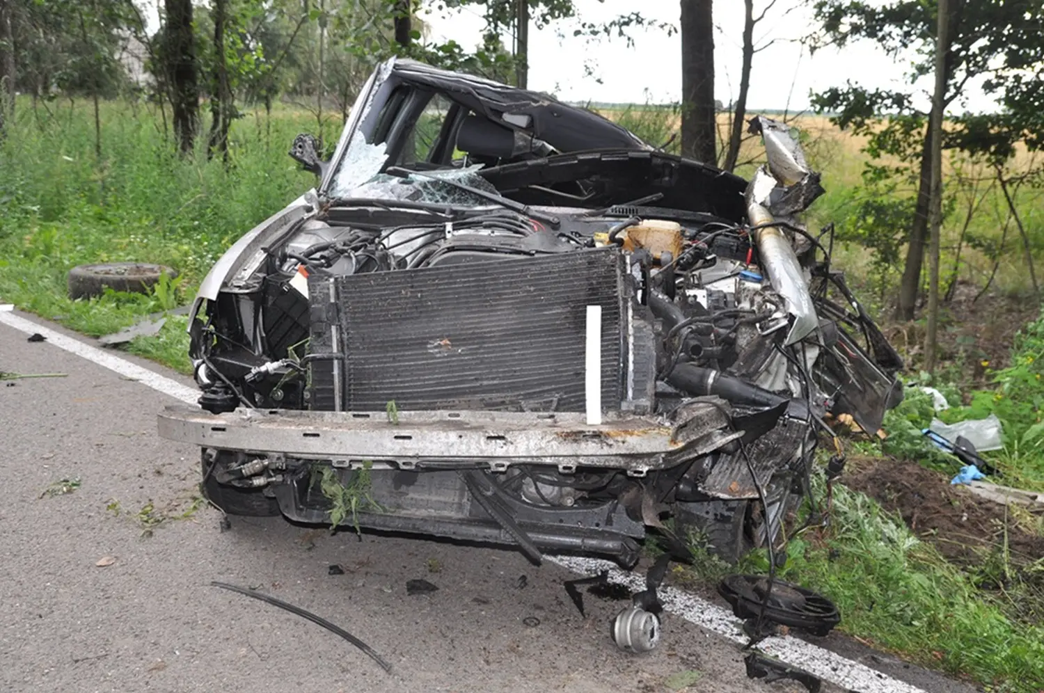 Tragiczny wypadek w miejscowości Łomazy