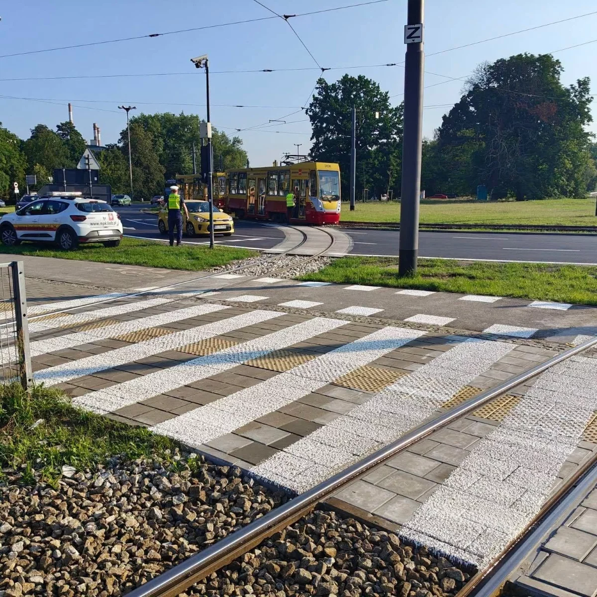 Tramwaj wykoleił się na świeżo wyremontowanym torowisku. Teraz doszły nowe utrudnienia