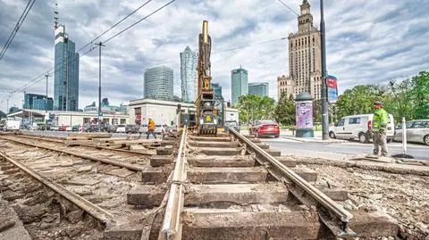 Kolejny etap remontu w Alejach Jerozolimskich