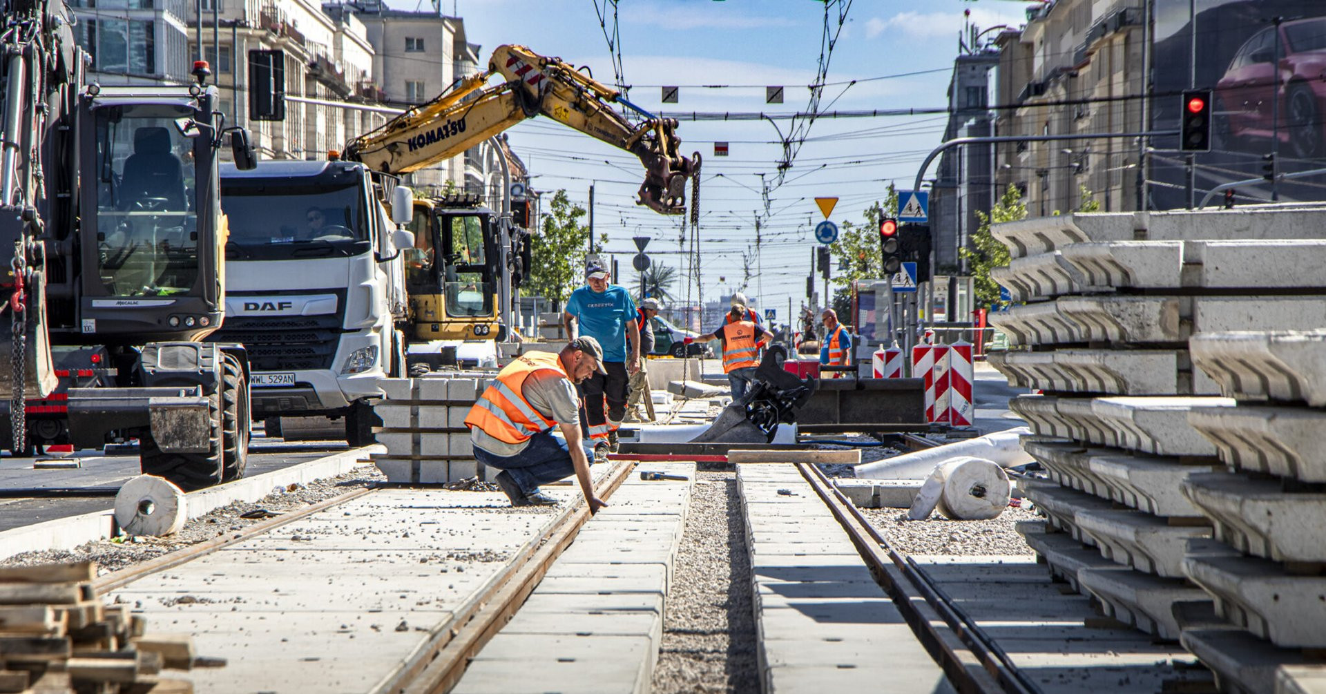 Tramwaje wróciły na Ochotę. Koniec remontu na ul. Grójeckiej