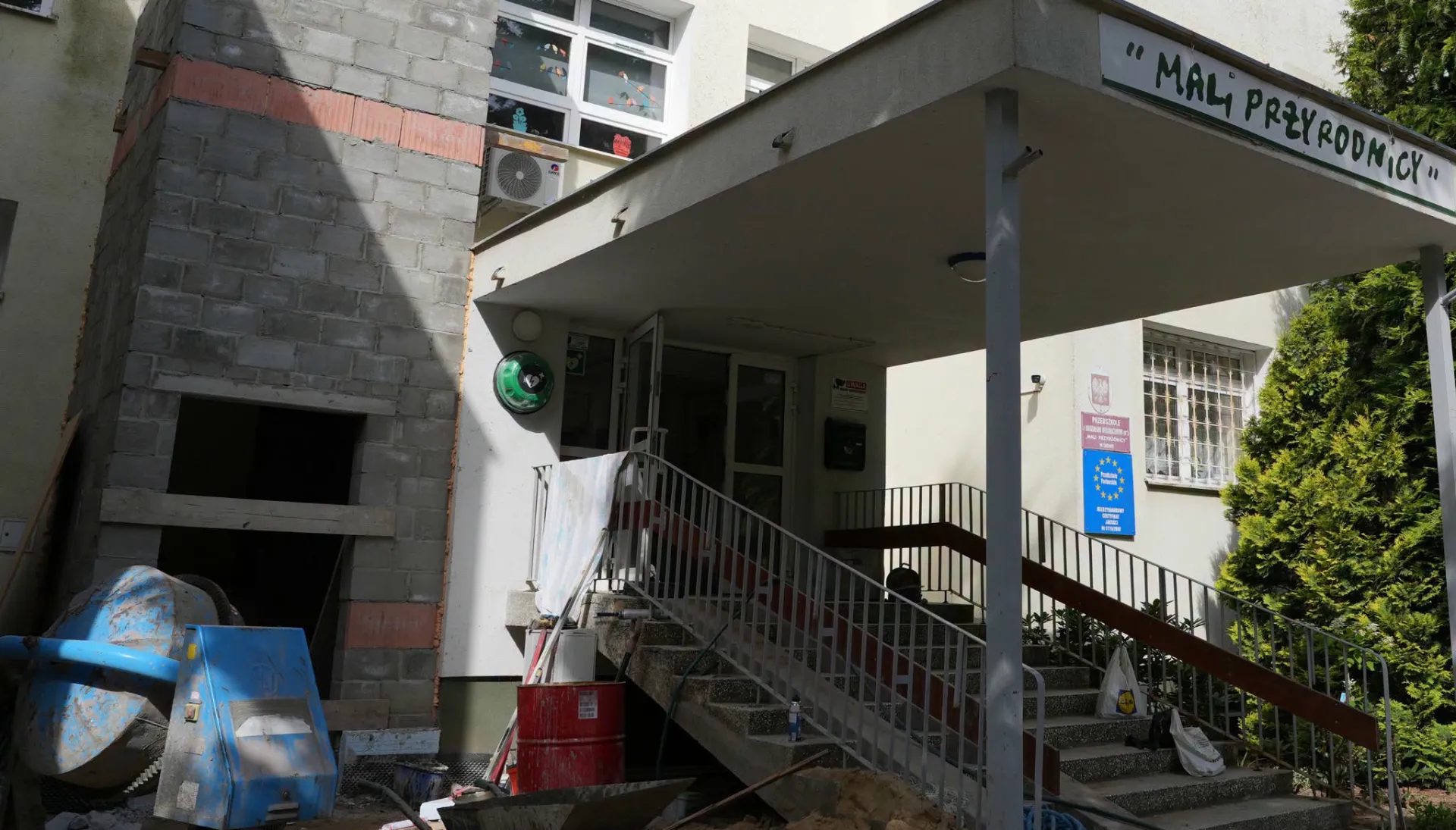 Trwa budowa windy w Przedszkolu nr 5 „Mali Przyrodnicy” w Śremie