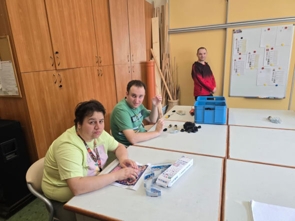 Uczestnicy WTZ w Szczecinku