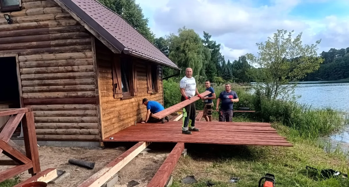 Trwa remont stanicy w Grzybku. To społeczne zaangażowanie i wsparcie samorządu