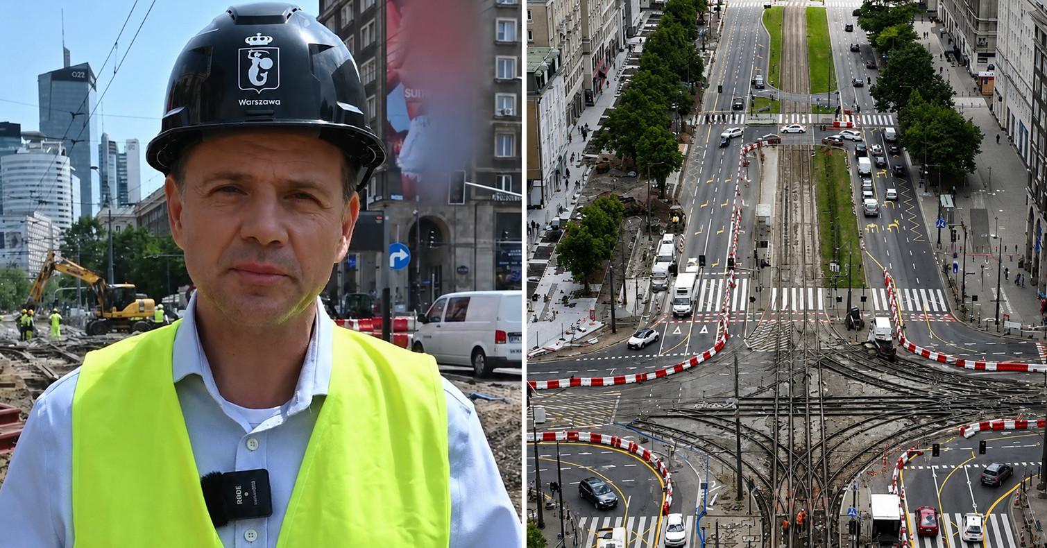 Trzaskowski przeprasza mieszkańców Warszawy. Tak tłumaczy falę remontów w stolicy