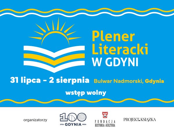Trzy dni z książką nad morzem. Plener Literacki ponownie zawita do Gdyni