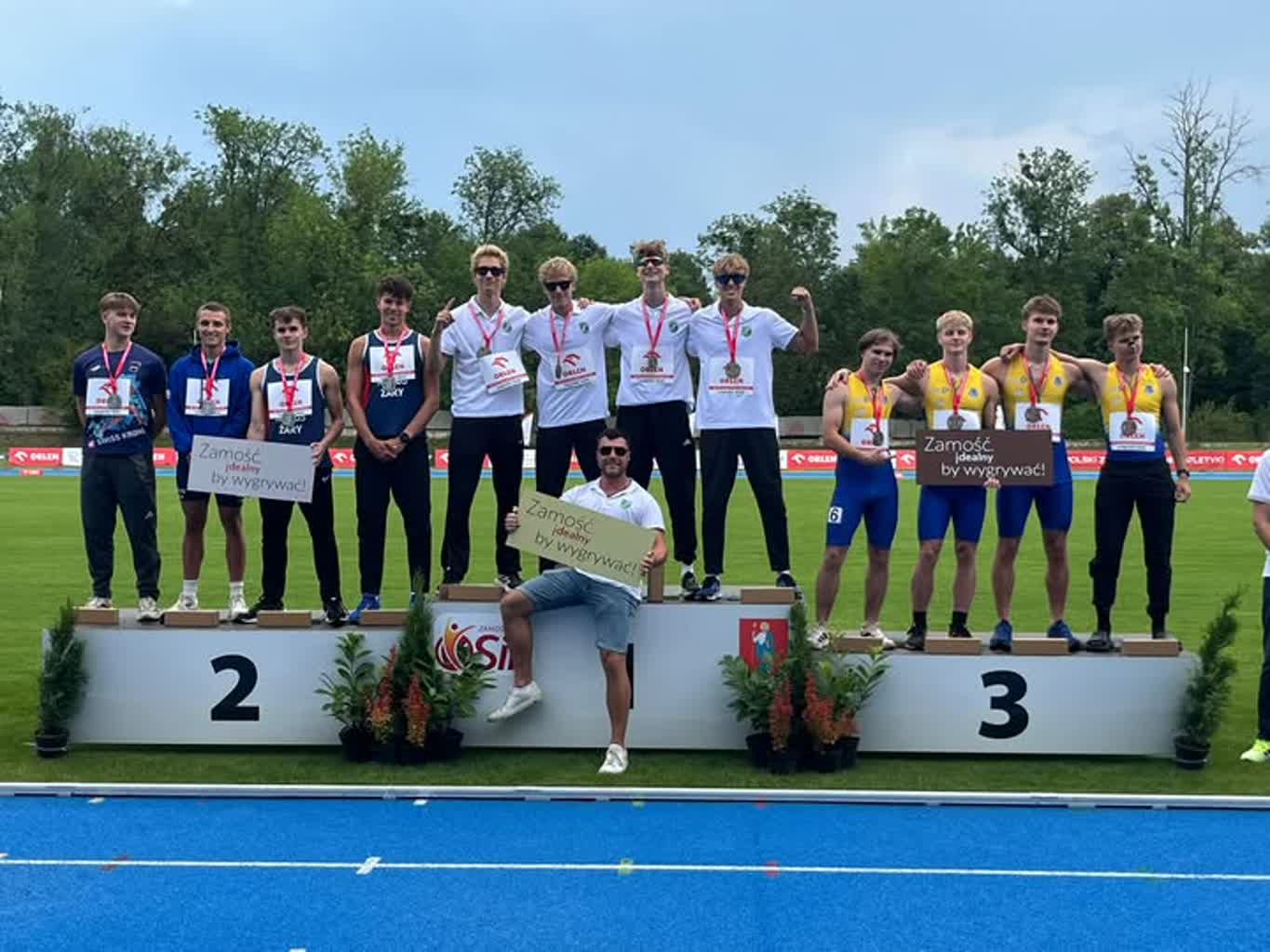 Trzy medale lekkoatletów Agrosu w MP U-20