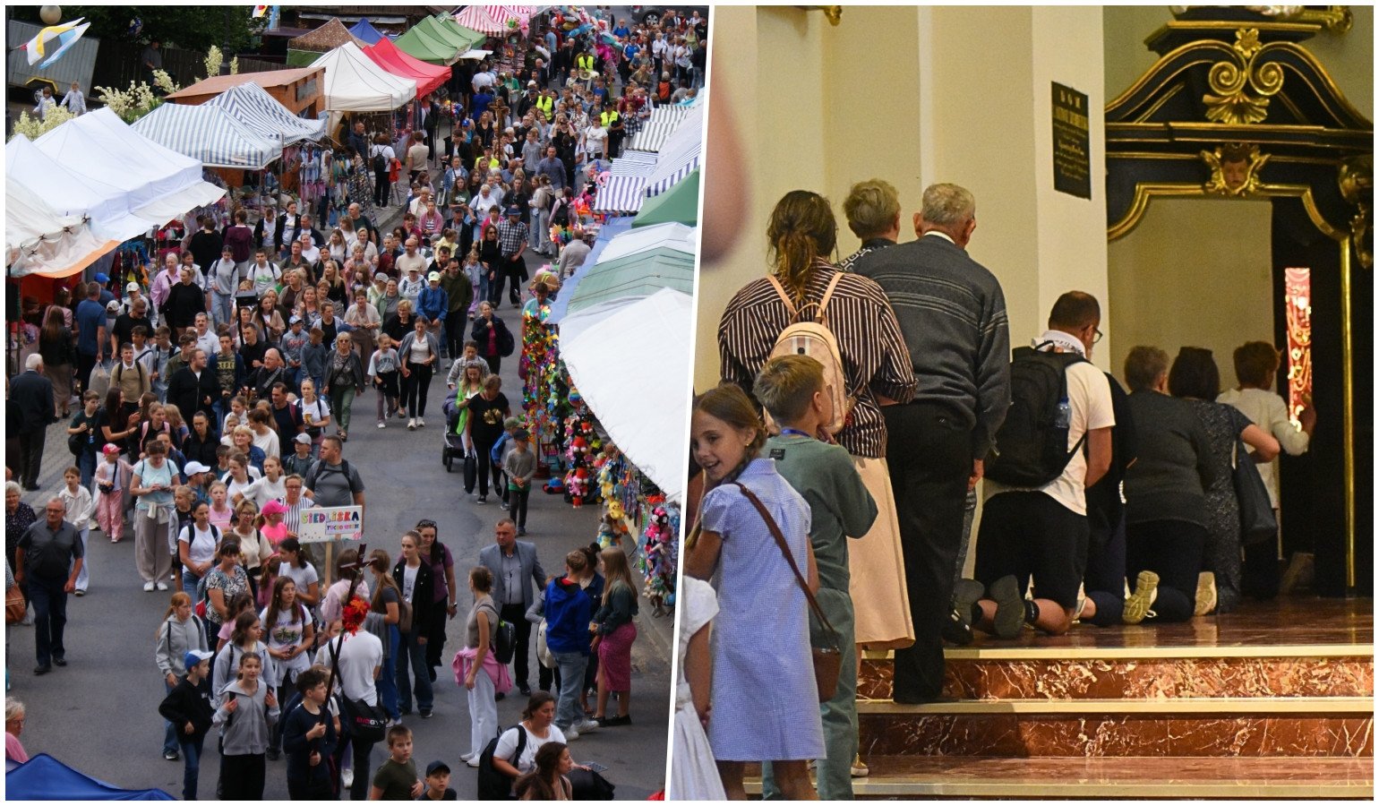 Tuchów w czasie odpustu to religijna stolica regionu tarnowskiego