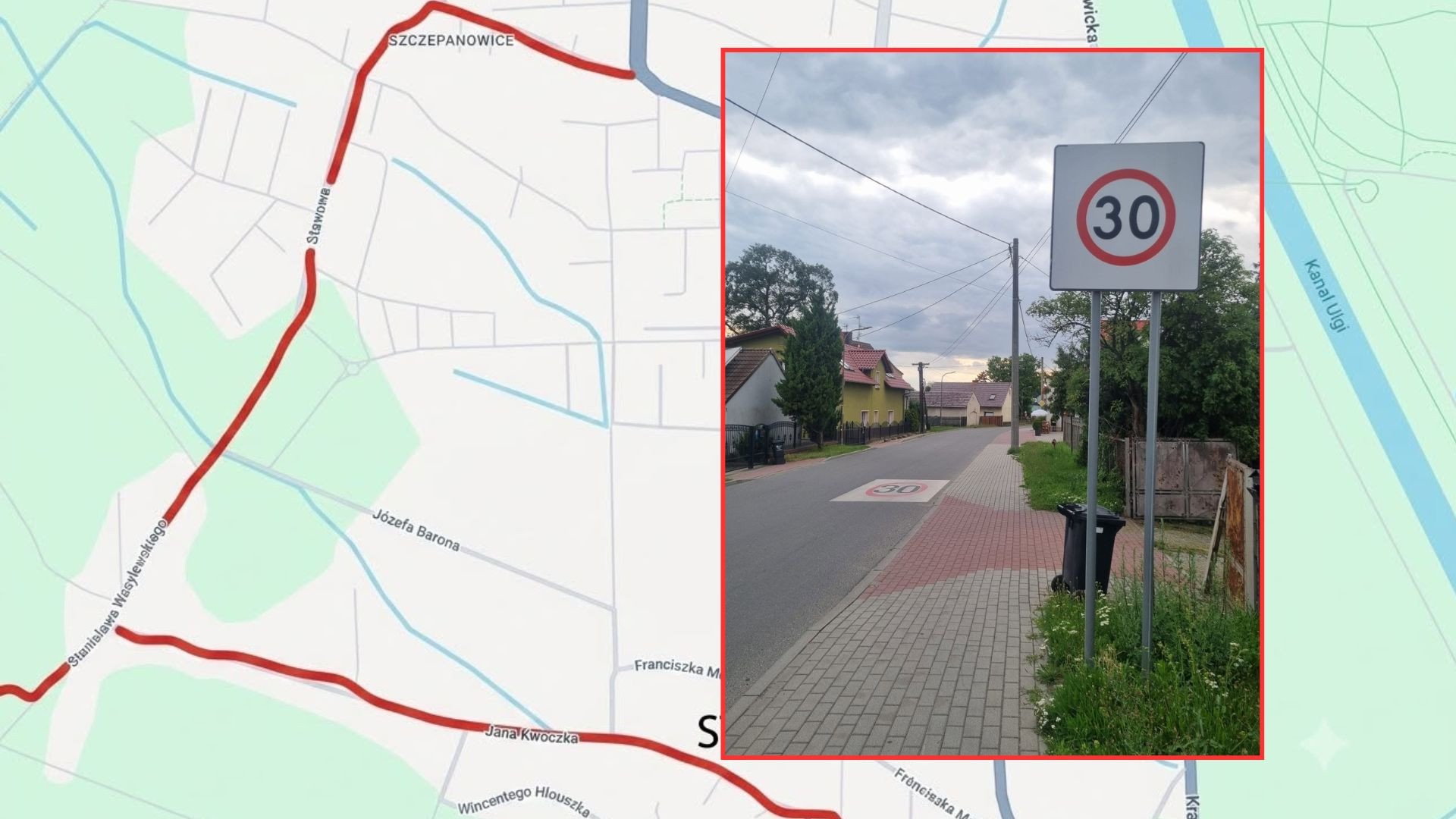 Tutaj kierowcy nagminnie przekraczają prędkość. Ograniczenie do 30 km/h jest fikcją