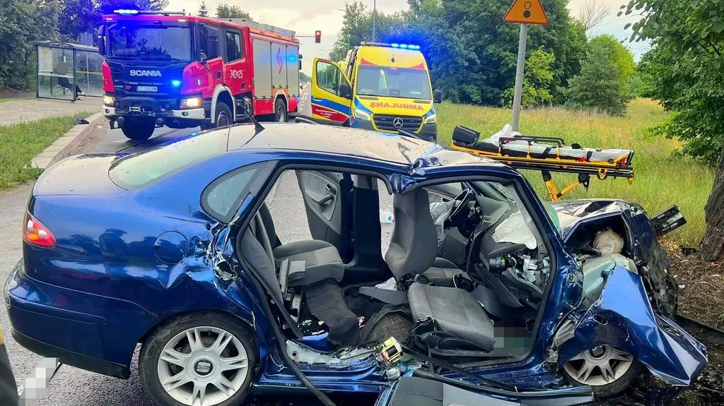 Dwie osoby zginęły w wypadku w Toruniu. Kierowca pod wpływem narkotyków