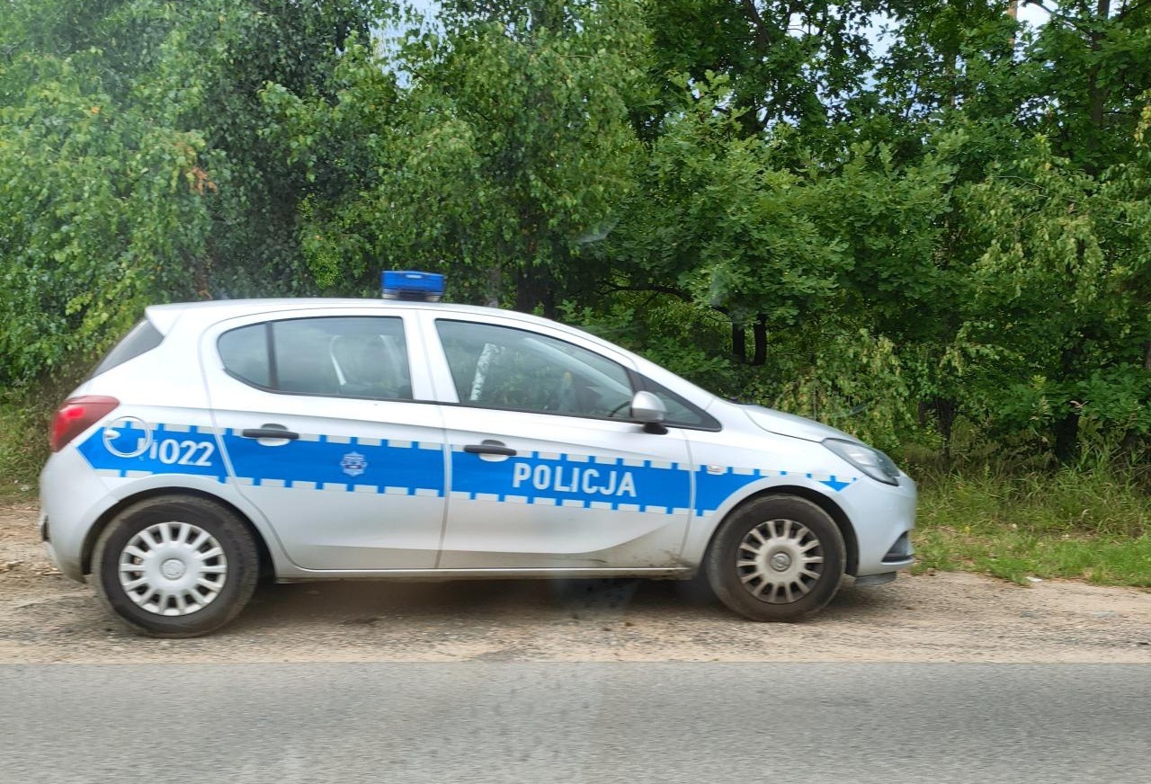 Ujawniono zwłoki kobiety w Lasku Marcelińskim