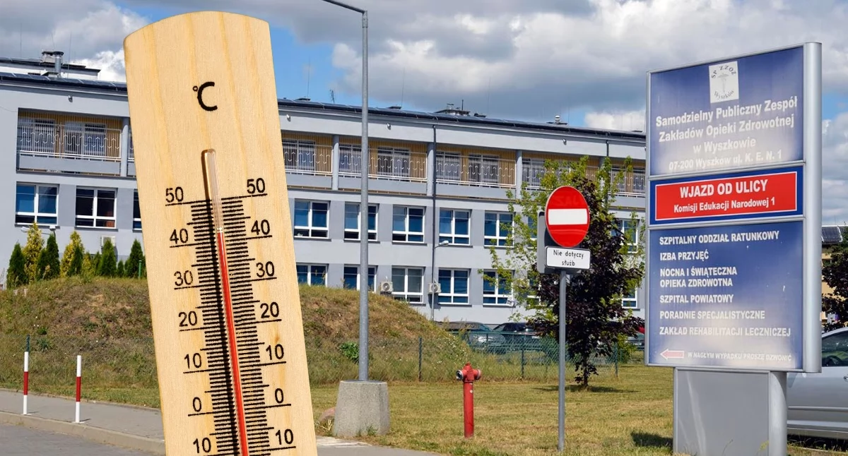 Upały wrócą. Sprawdziliśmy, jak przygotowany jest wyszkowski szpital i kto jest najbardziej narażony