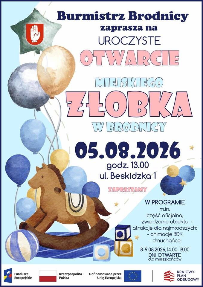 Uroczyste otwarcie Miejskiego Żłobka w Brodnicy!