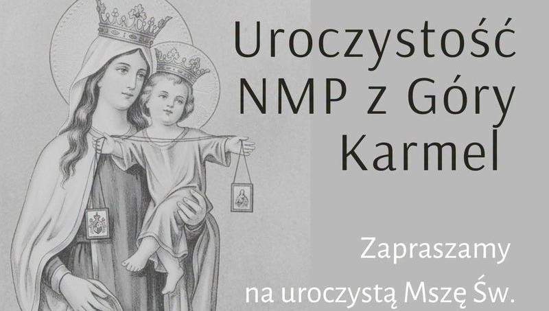Uroczystość Matki Bożej z Góry Karmel u Sióstr Karmelitanek