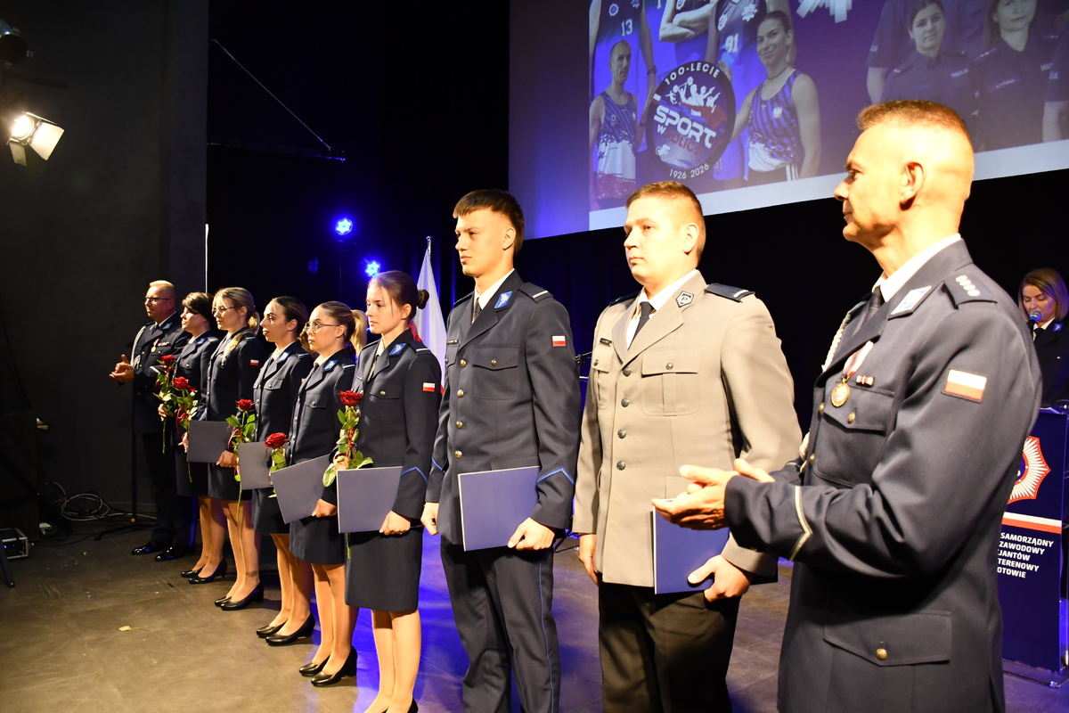 Uroczystość Święta Policji w Komendzie Powiatowej Policji w Złotowie