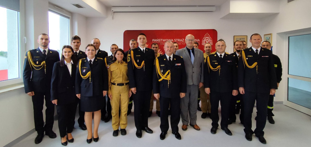 Uroczystość w Komendzie Powiatowej PSP. Wręczono akt powołania