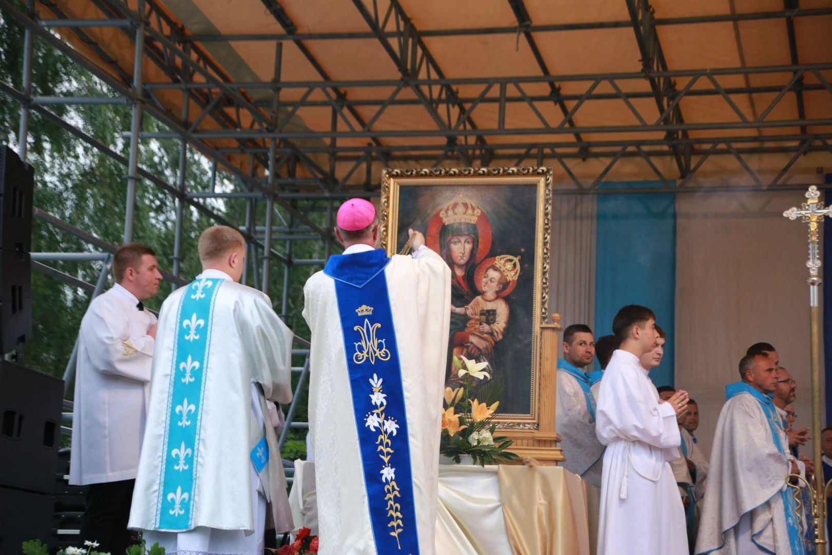 Uroczystości pielgrzymkowe w sanktuarium Matki Bożej Latyczowskiej