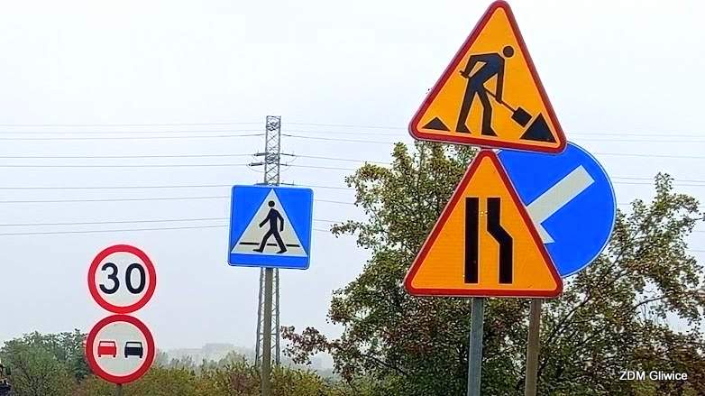 Utrudnienia na jezdniach i chodnikach. Lista rozpoczynających się prac w różnych dzielnicach Gliwic