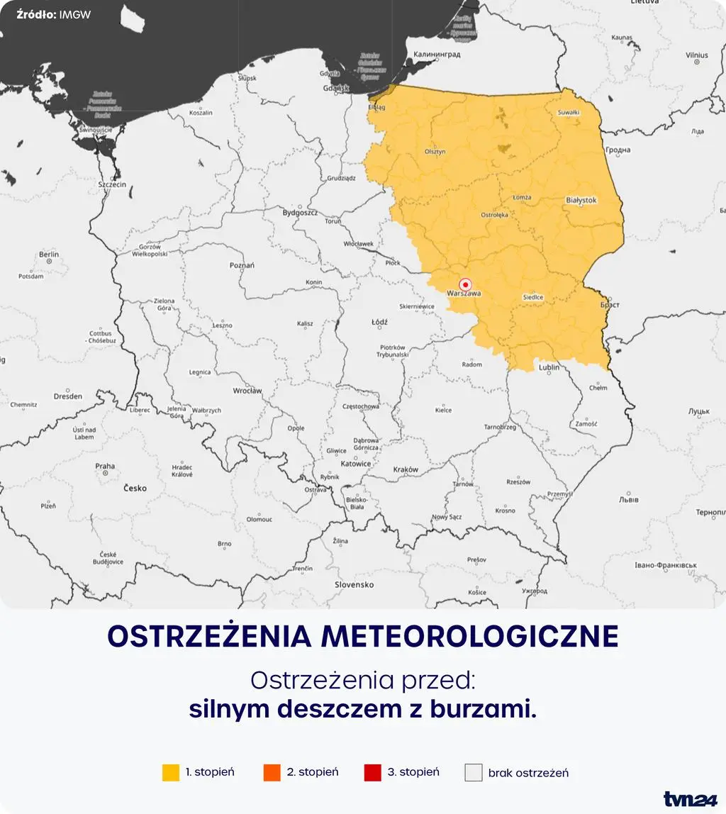 Ostrzeżenia IMGW