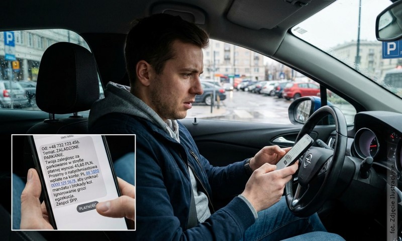 Uwaga na fałszywe SMS-y o nieopłaconym parkingu