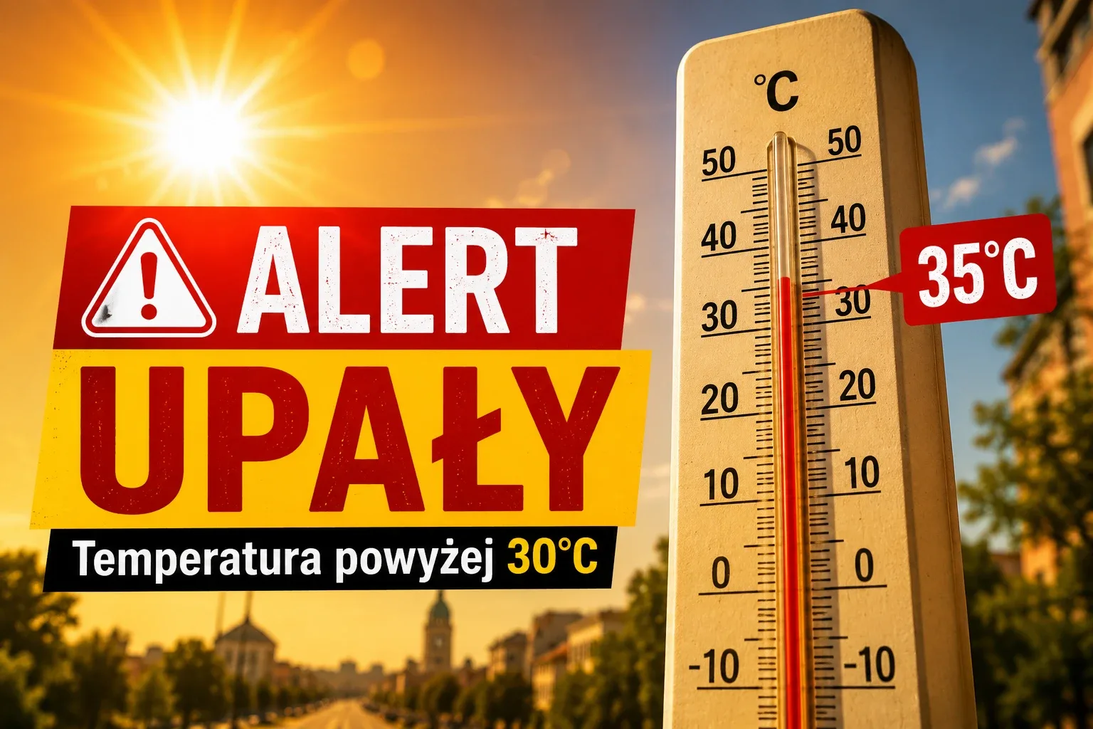 Uwaga upały! Jak chronić zdrowie i uniknąć zagrożeń